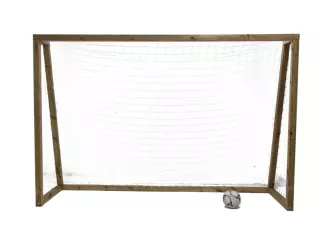 PORTERÍA DE FÚTBOL DE MADERA MASGAMES XL 300 cm (largo) x 200 cm (alto) x 80 cm (ancho)