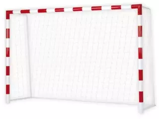JUEGO PORTERIA TUBO REDONDO PARA BALONMANO/FUTBOL SALA ACERO TRASLADABLE PREGUNTAR STOCK