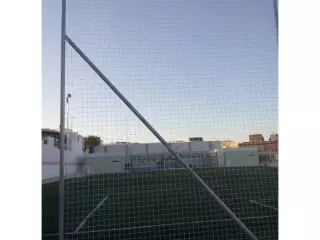 POSTE REFUERZO METÁLICO GALVANIZADO PARA RED PROTECCIÓN SIN BOTES