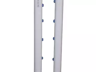 POSTES TENIS DE ALUMINIO FIJOS Y DESMONTABLES
