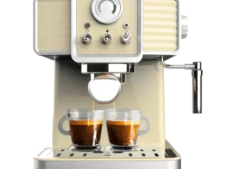 Cafetera espresso Power Espresso 20 Tradizionale Light Yellow con 20 bares y thermoblock
