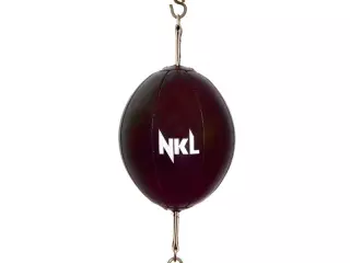 PUNCHING BOXEO NKL "BOLA CLASSIC" POLIPIEL NEGRO CON GOMAS