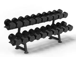 Soporte Mancuernas Redondas 10 pares MANCUERNERO