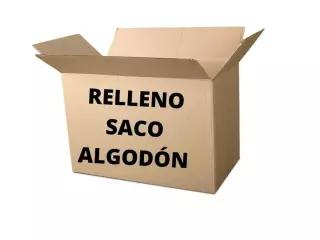RELLENO DE SACO ALGODON