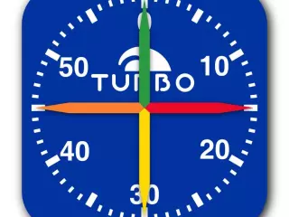 RELOJ DE PISCINA AZUL/NEGRO/BLANCO (80x80x7)