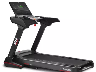 Cinta de correr RS900 BH Fitness: con una inclinación eléctrica de 15% y una superficie de carrera de 55 cm