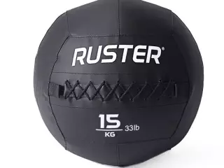 Balón Medicinal Ruster Wall Ball Negro HASTA 15 KG