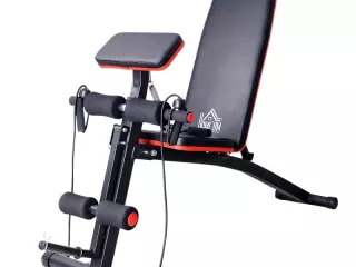 Banco de Mancuerna Plegable Máquina Musculación Multifuncional