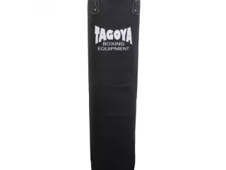 Saco de boxeo de piel artifical (relleno), con cadenas.100/120/150/180x40