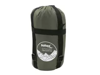 SACO DE DORMIR ULTRALIGHT SOFTEE 'MANZANEDA' - VERDE, 215x75CM#