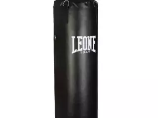 AT832 Saco de Boxeo Leone 1947 Color Negro 30 kg Made in Italy 110 CM