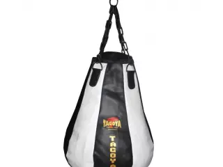 Saco pera de golpeo de PVC (relleno), con cadenas. MAIZ BOXEO 22KG