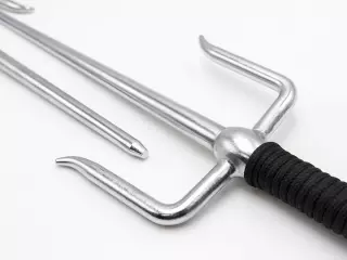 Sais Acero Cromado. 45cm  OCTOGONALES KOBUDO