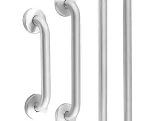 BARRA DE APOYO RECTA MODELO 400CS. 57 CM. ACERO INOX. SATINADO.