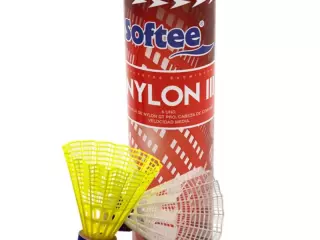 VOLANTES BADMINTON SOFTEE 'NYLON III' 6UDS
