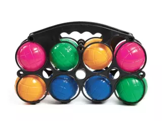 Set de 8 bolas de petanca y boliche