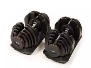 Mancuernas Ajustables Pesas Intercambiables Cross Training (2 Uds) - Negro de 2 a 24/4,5 a 41kg