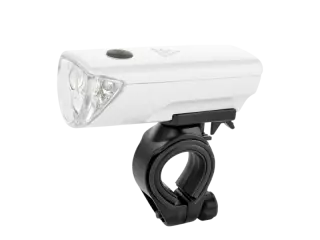 Set de iluminacion para bici: frontal 3 LUX. trasera roja 4LM