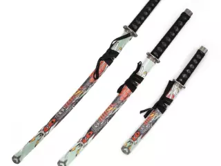 Set Katana 3uds. Samurái