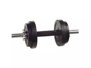 Set mancuerna hierro 10kg, 40cmx Ø30mm (UNIDAD)