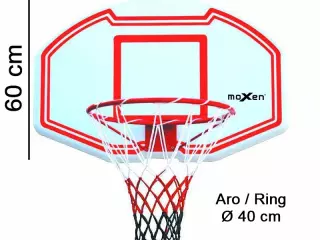 Set tablero basket DUNK 90x60 cm