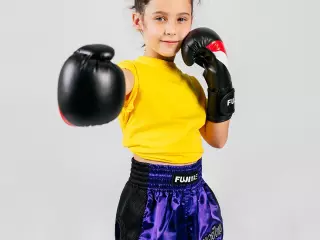 Shorts Thai Training. Lila. S