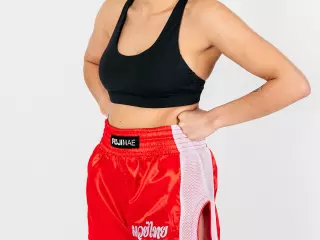 Shorts Thai Training. Rojo. YM