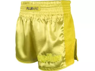 Shorts Thai Training. Amarillo Neón. YM