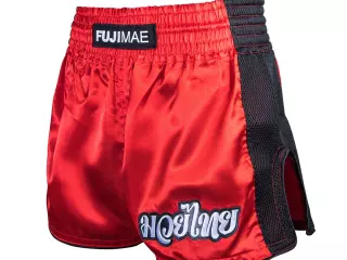 Shorts Thai Training. Rojo. M