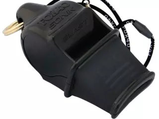 Silbato Fox 40 Sonik Blast CMG Negro equipos de emergencias, protección civil y unidades de rescate!