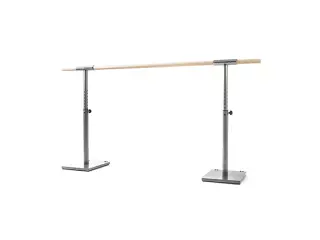 Soporte Con Ruedas-Graduable Barra Ballet Simple