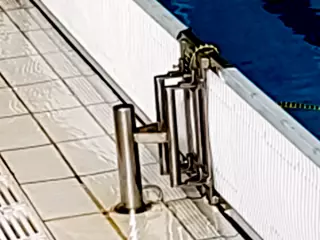 SOPORTE PLACAS GIRO ESPECIAL DOBLE INOX.
