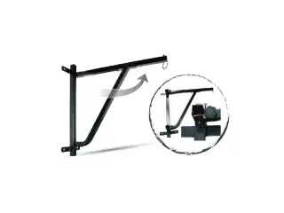 Soporte plegable para saco boxeo
