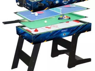 Sport Arena - Multijuego 4 en 1 PLEGABLE 122X60X82,billar/futbolin/ping pong/air hockey PREGUNTAR STOCK