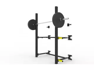 Squat rack de pared