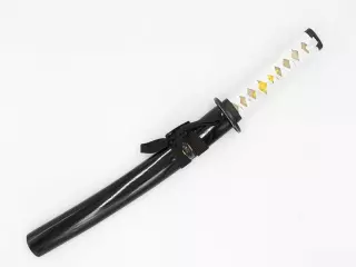 TANTO ACERO AL CARBONO. NEGRO/BLANCO 50CM Y 530GR