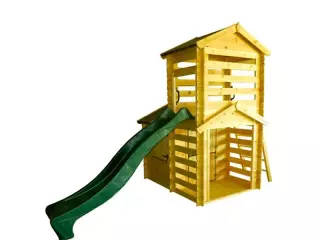 Torre infantil de madera Willy 175x332cmPARQUE