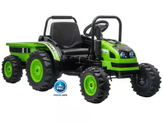 TRACTOR ELECTRICO PEKETRAC 4100 12V 2.4G VERDE