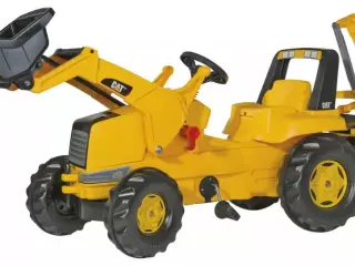 Tractor Cat Con Pala Delantera Y Excavadora Trasera