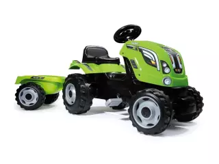 Tractor Claas Farmer Xl + Remolque  3 Años+verde/rojo PORTES GRATIS - VERDE