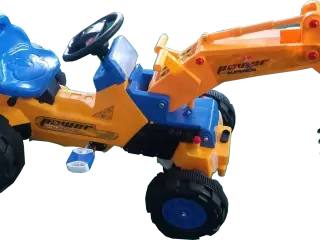 Tractor a Pedales Power Superior con Pala Excavadora Delantera