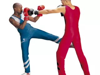 Traje Boxeo Frances. Azul.