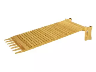 TRAMPOLÍN DE MADERA REGULABLE