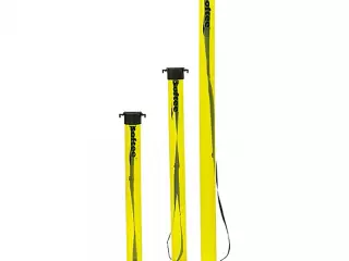 TUBO RECOGEPELOTAS SOFTEE TENIS / PADEL - 12 PLTS, AMARILLO FLUOR
