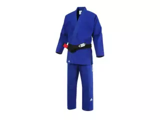 UNIFORME DE ARTES MARCIALES ADIDAS CHAMPION JJ601 AZUL/BLANCO