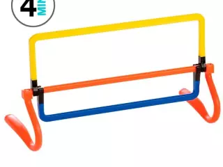 Valla Entrenamiento Antilesión 3 Alturas SAFE-301 Plegable multialturas