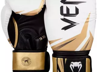 Venum Challenger 3.0 Boxing Gloves Blanco-Oro guantes boxeo
