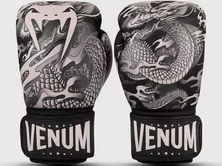 Venum Dragon's Flight Boxing Gloves Sand Negro GUANTES BOXEO