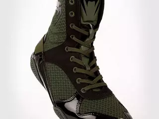 Venum Elite Boxing Shoes Verde-Negro BOTA BOXEO