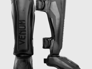 Venum Espinillera Niños Elite Negro-Negro